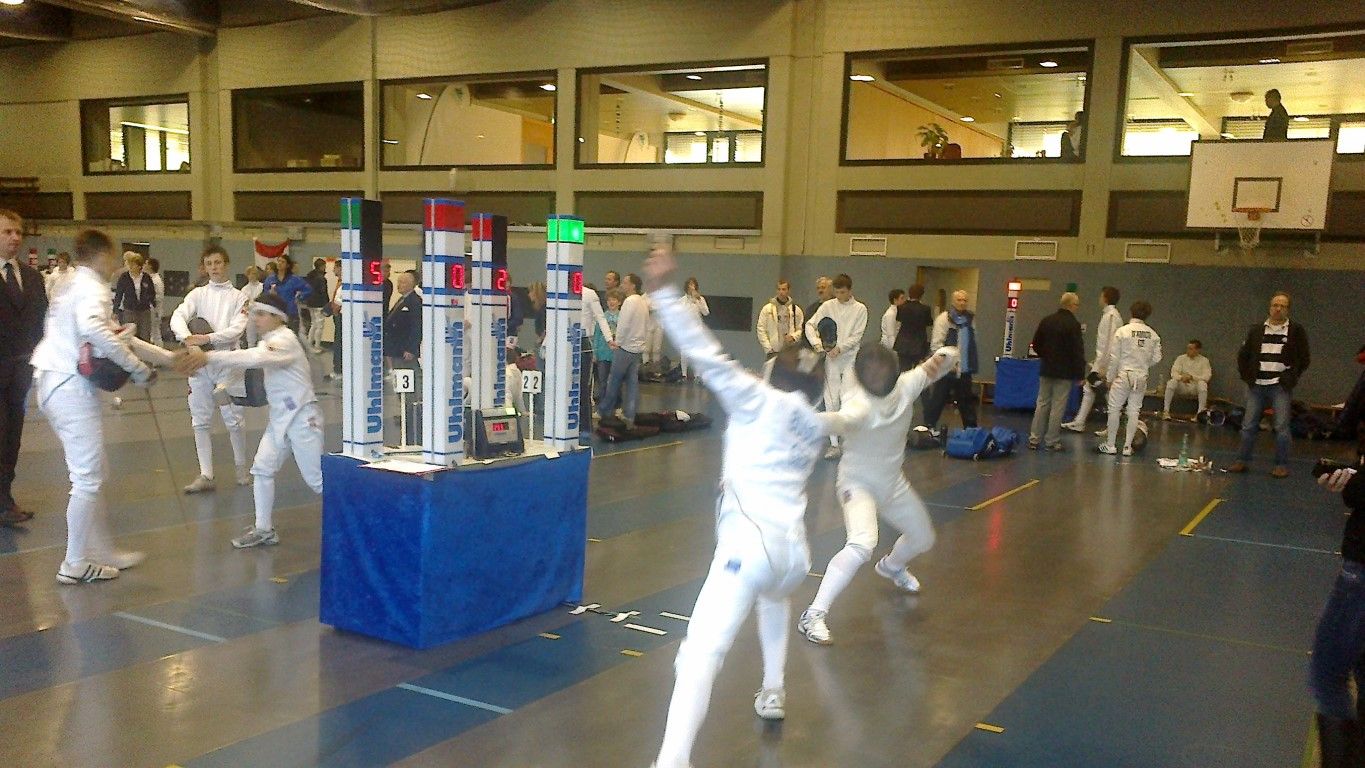 obrázek: Plzeňský šermíř Bradáč bojoval na ME v Chorvatsku