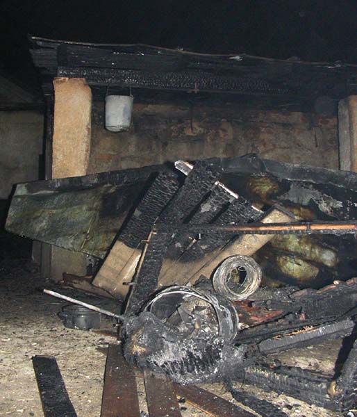 obrázek: V Halži na Tachovsku shořel dům, škoda přes milion 