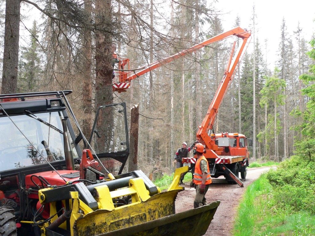 obrázek: Provoz na stezce k Pramenům Vltavy je omezený