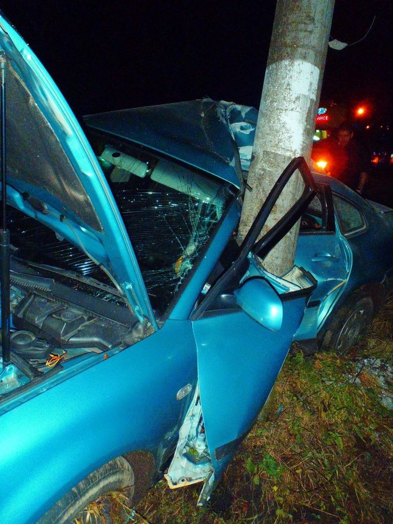 obrázek: Řidič ujížděl před celníky, u Kateřinských Chalup boural 