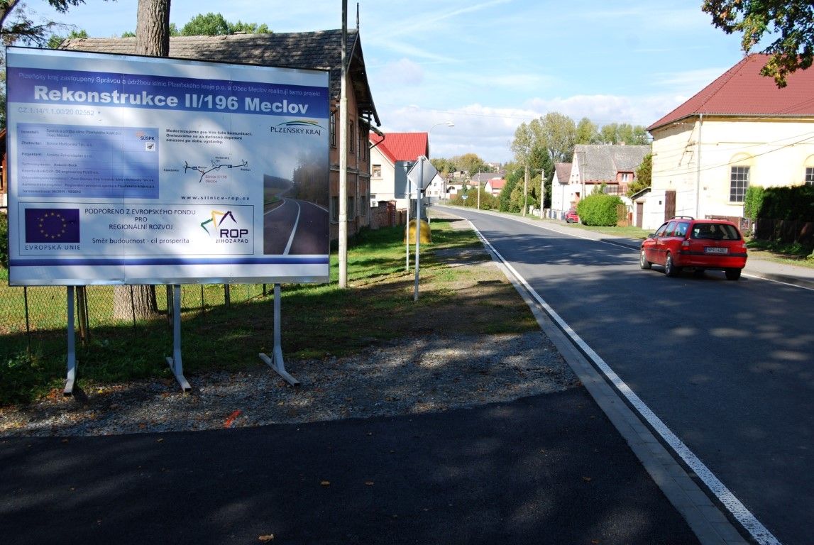 obrázek: Řidiči jezdí pohodlněji - průtah Meclovem již funguje