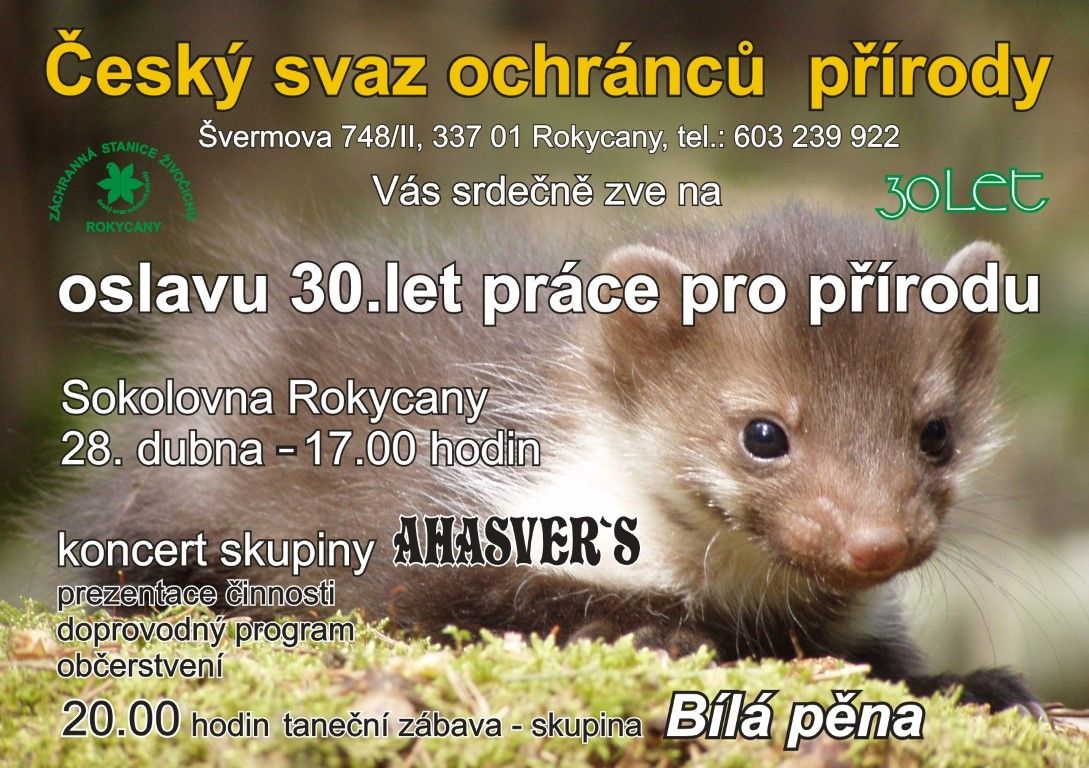 obrázek: Rokycanští ochránci budou v sobotu slavit