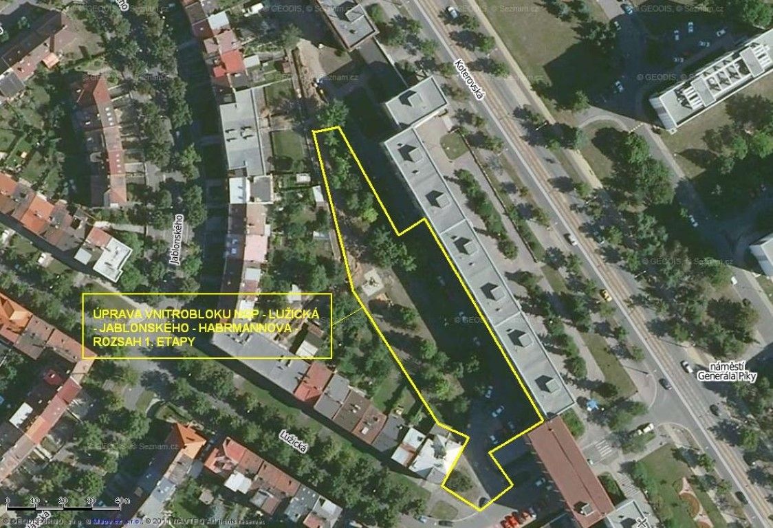 obrázek: Slovany zrekonstruují vnitroblok u náměstí Generála Píky