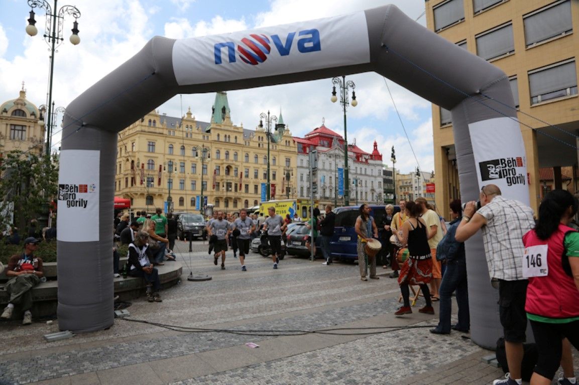 obrázek: Šumavák Jan Šrail skončil na třetím místě Běhu pro gorily