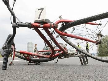 obrázek: U Poběžovic boural cyklista, nadýchal 1,42 promile