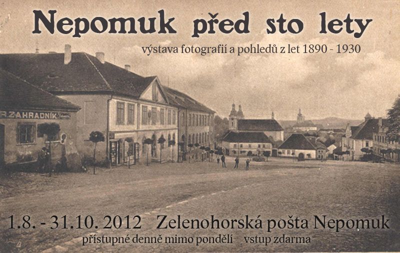 obrázek: Výstava Nepomuk před 100 lety
