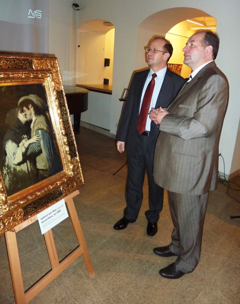 obrázek: Západočeská galerie představila nově zakoupený obraz