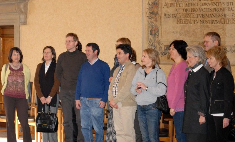 obrázek: Zástupci projektu Comenius na návštěvě v Plzni