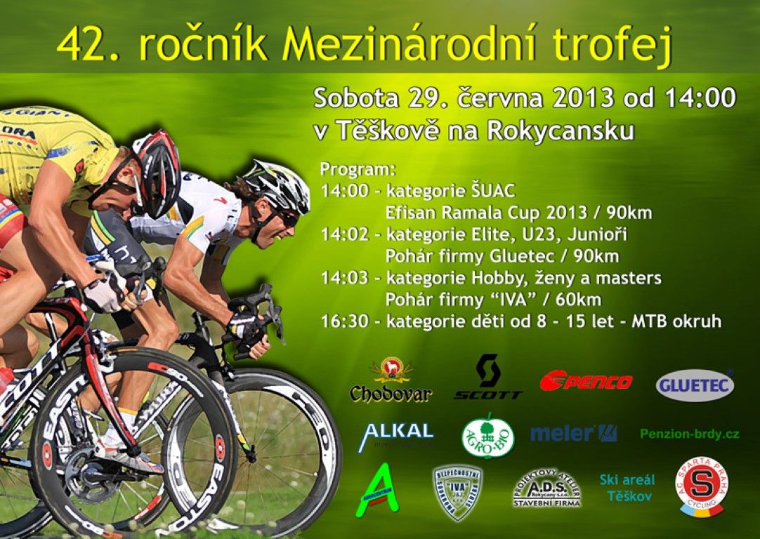 obrázek: 42. ročník cyklistické Mezinárodní trofeje startuje v sobotu 