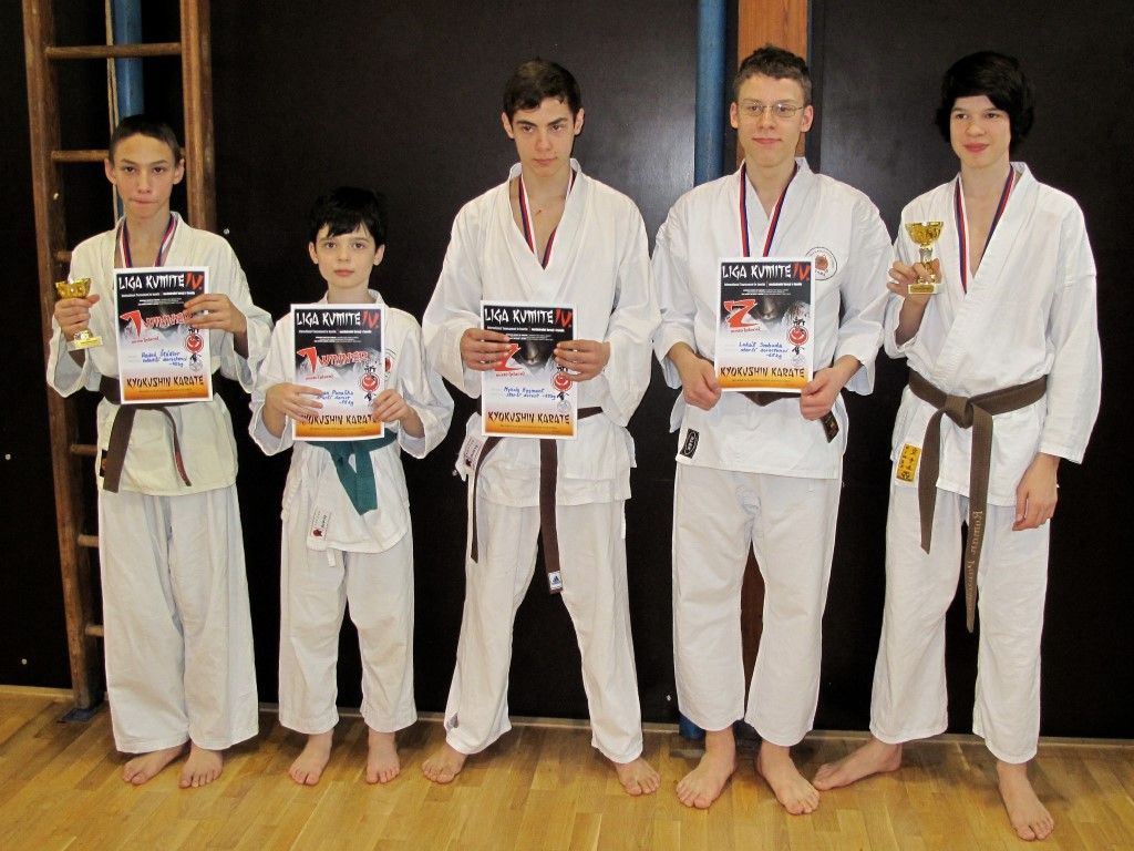 obrázek: Bojovníci Naramy uspěli v lize v kyokushin karate 
