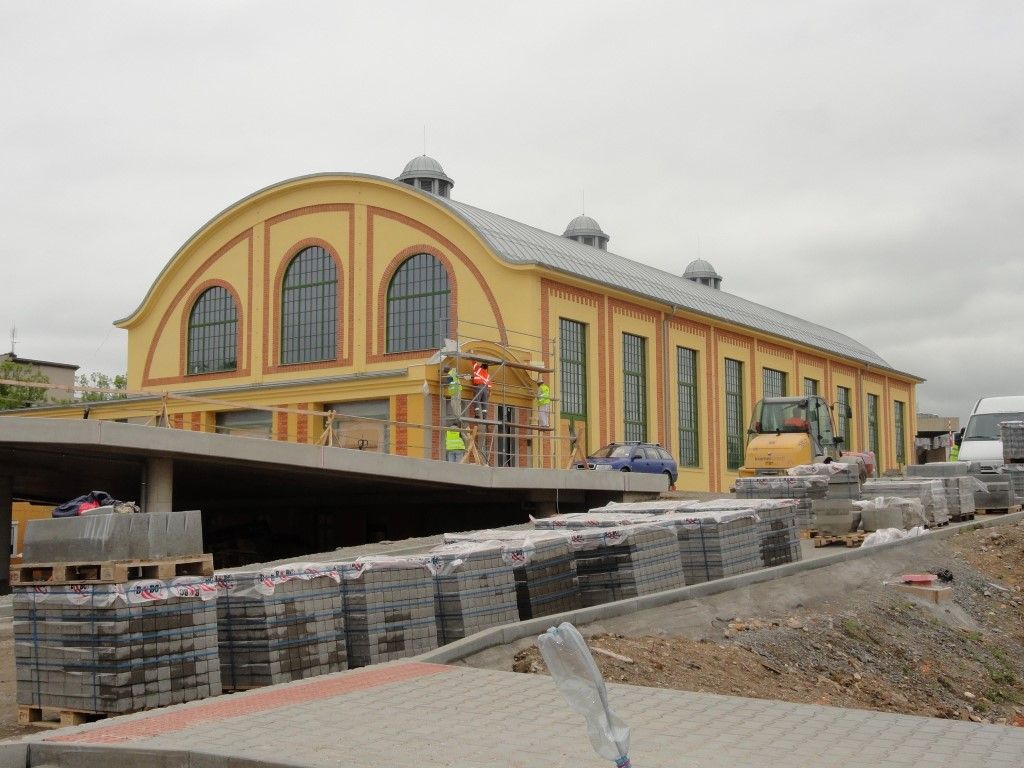 obrázek: Budované planetárium v Plzni se vybarvuje