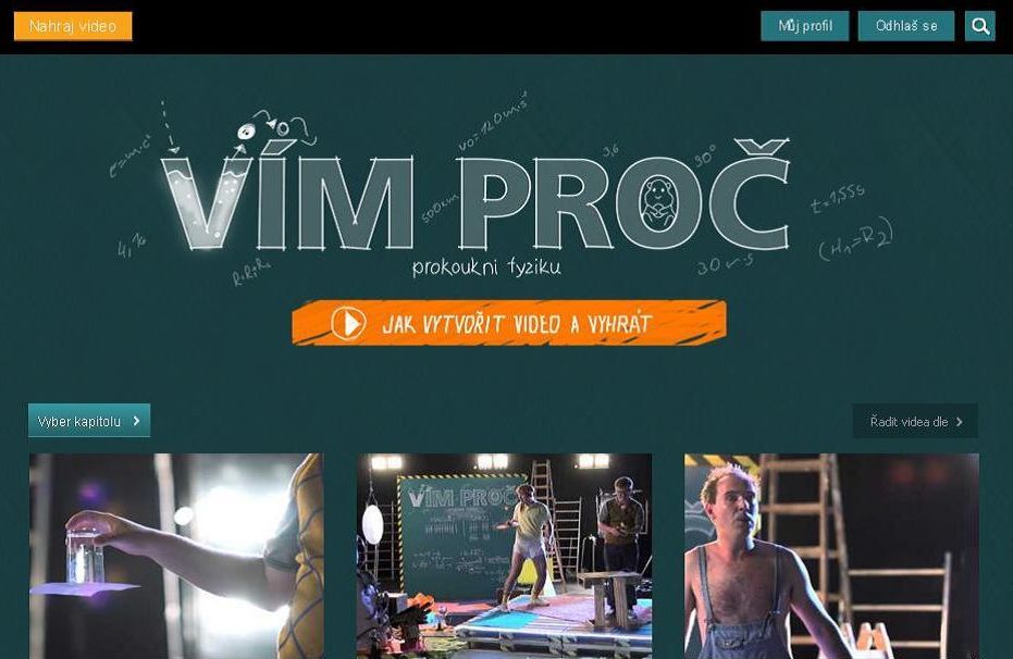 obrázek: ČEZ vyhlašuje soutěž Vím, proč se fyziky nebojím