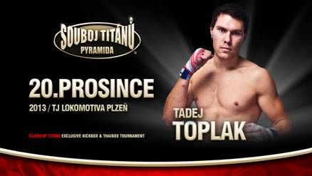 obrázek: Dalším účastníkem pyramidy je slovinský zápasník Tadej Toplak