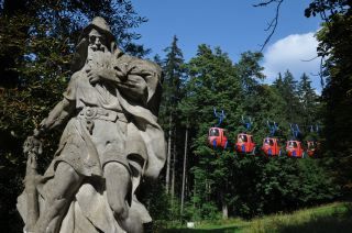 obrázek: Kabinková lanovka v Mariánkách se rozjede 1. května