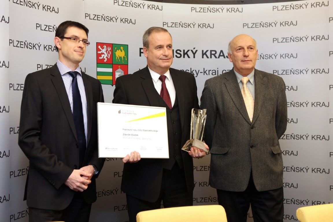 obrázek: Krajským podnikatelem roku se stal Zdeněk Blažek  