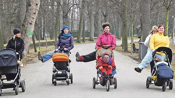 obrázek: Maminky s kočárky i bez si ve středu zacvičí ve Škodalandu