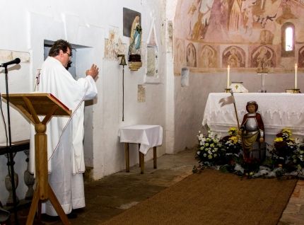 obrázek: Mouřenec oslavil výročí znovuvysvěcení sochou sv. Mořice