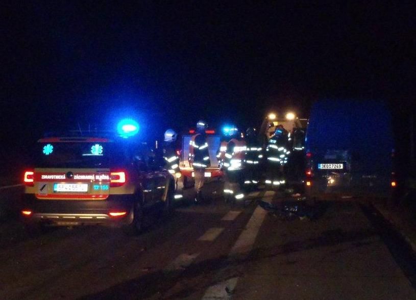 obrázek: Na dálnici D5 bourala dodávka převážející potkany 