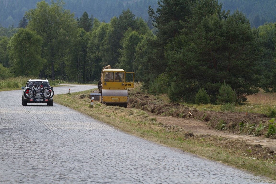 obrázek: Na Šumavě se buduje další část nové cyklomagistrály 