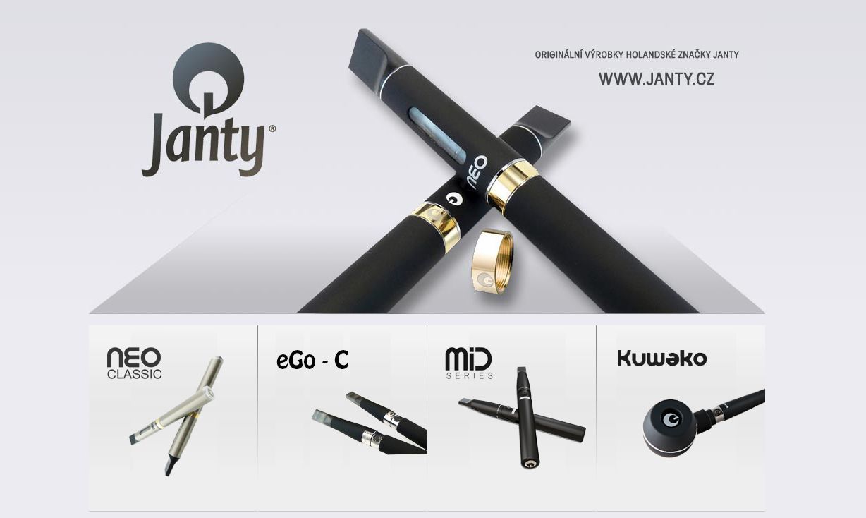 obrázek: Nový eshop s e-cigaretami holandské značky Janty