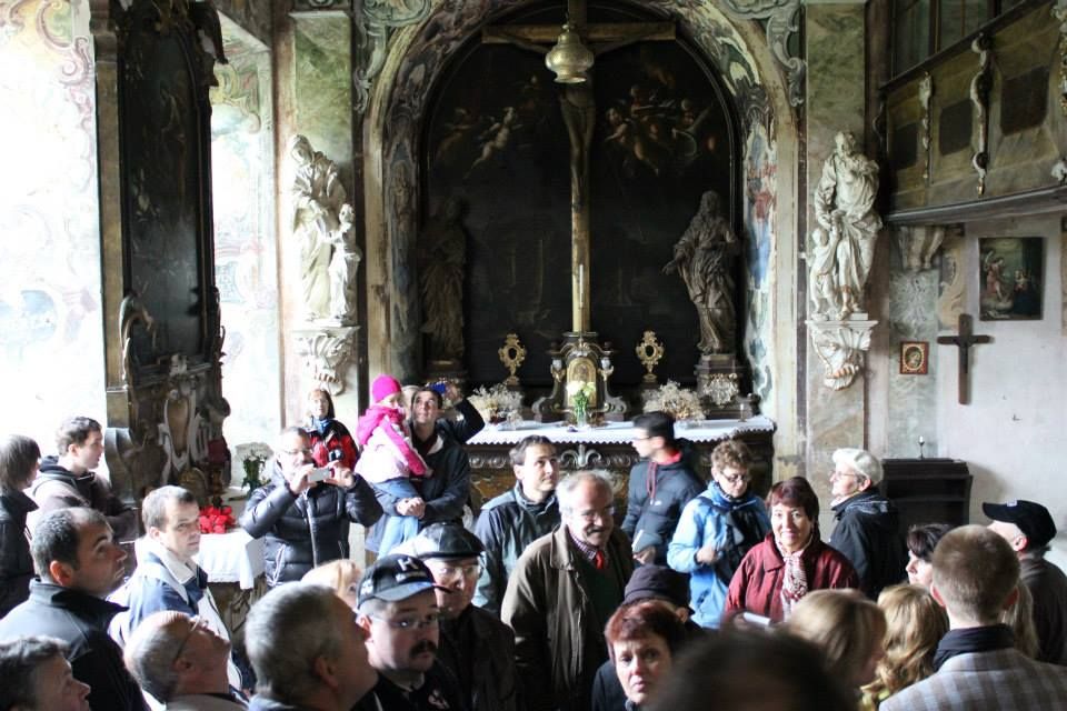 obrázek: O prohlídky křimického zámku byl velký zájem 