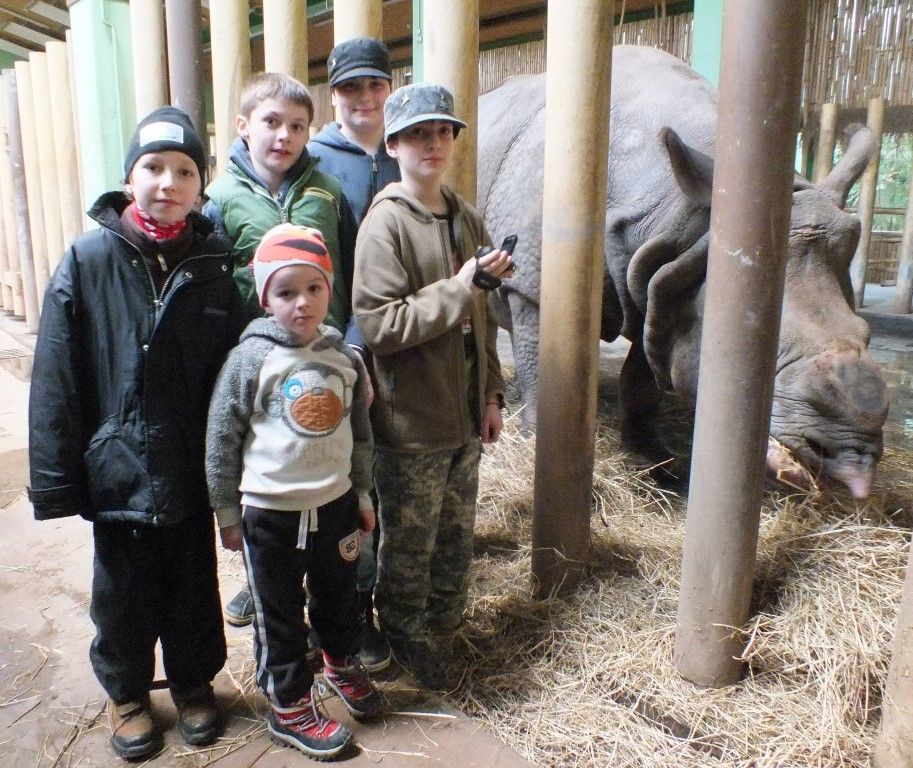 obrázek: Partička mladých zvířecích záchranářů vyrazila do zoo