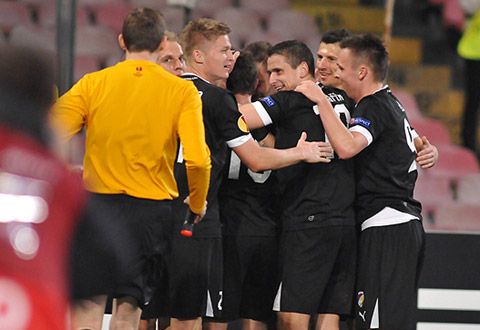 obrázek: Plzeň porazila v odvetě Neapol 2:0 a v osmifinále jde na Fenerbahce