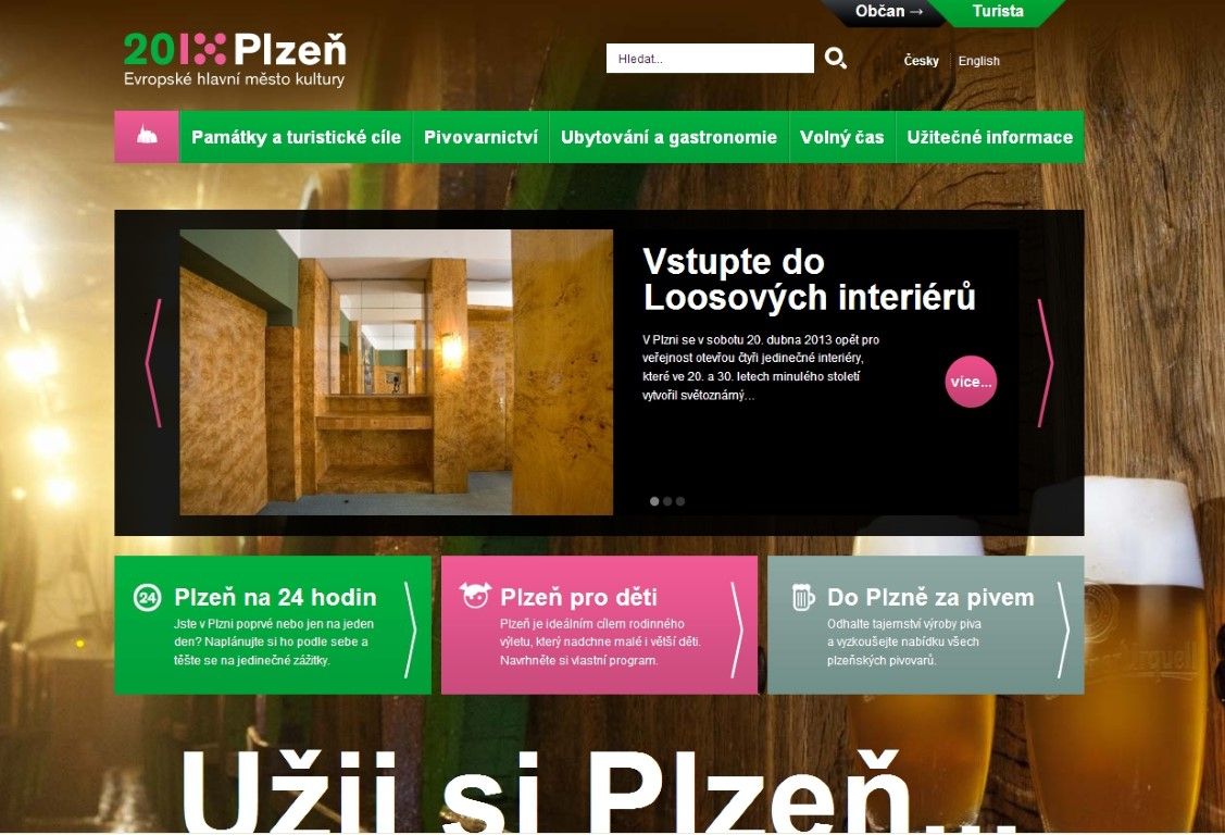 obrázek: Plzeň se prezentuje novým webem, spustí také facebook