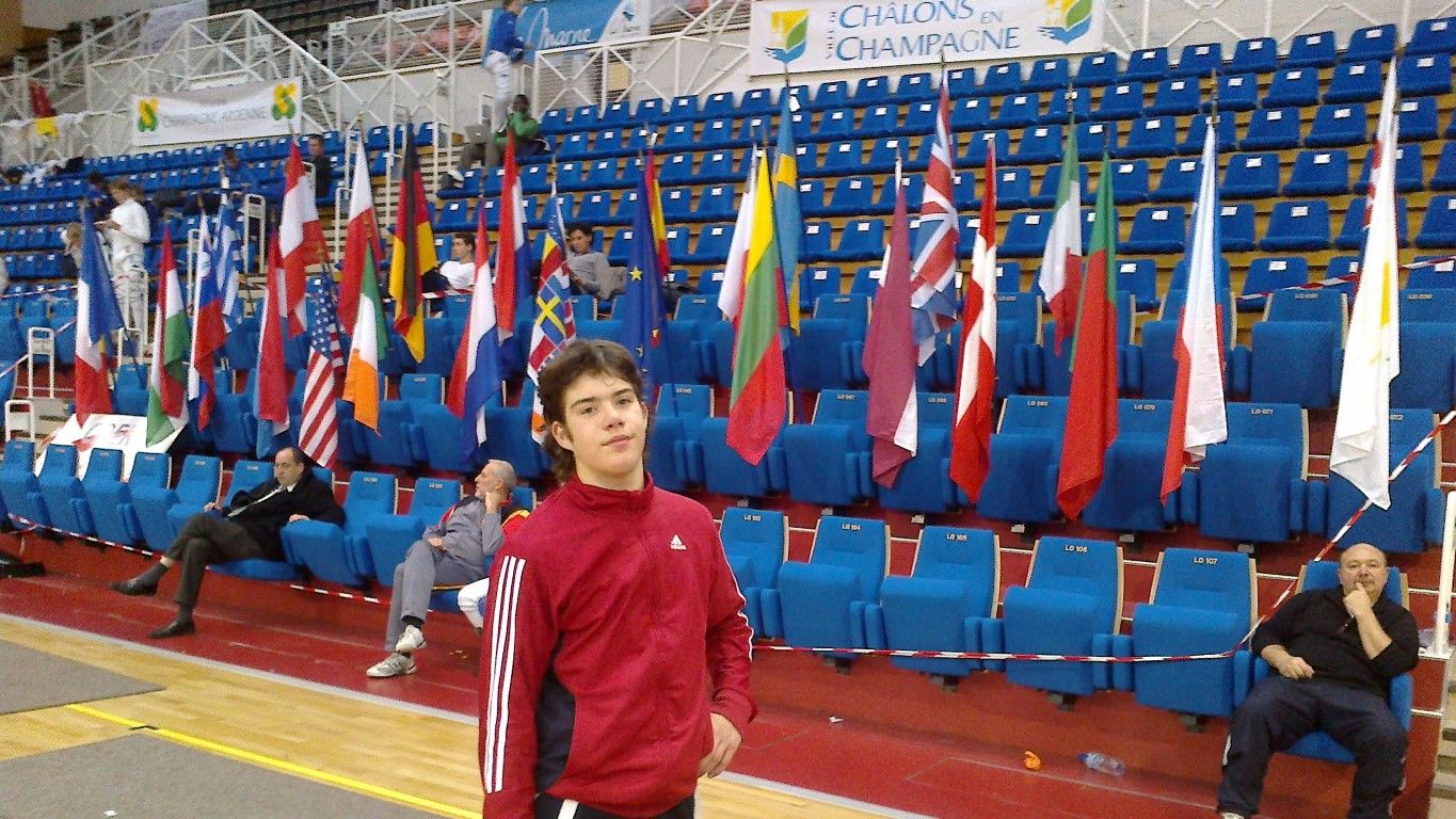 obrázek: Plzeňský šermíř bojoval na MS v Chorvatsku 