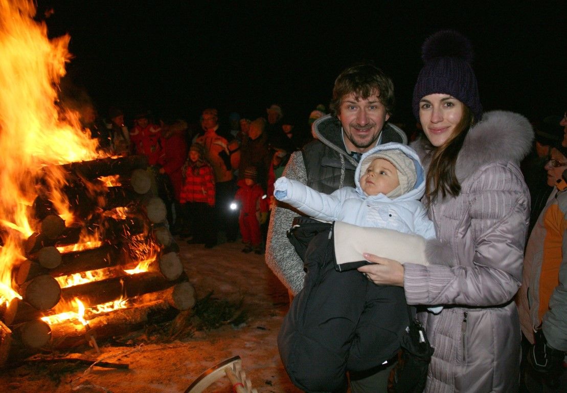 obrázek: Pod Šancemi slavili příchod Nového roku i Křížkovi