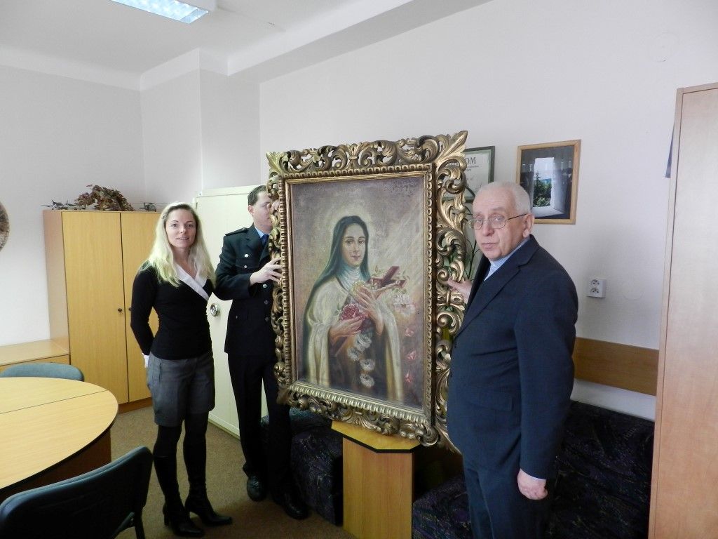 obrázek: Policista našel odcizený obraz z kostela U Františkánů  