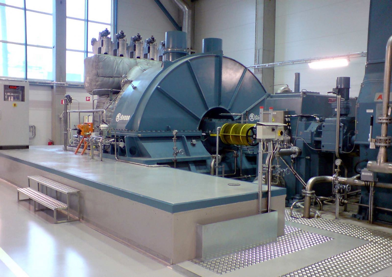 obrázek: Průmyslová parní turbína opět zvítězila v tendru ve Švédsku