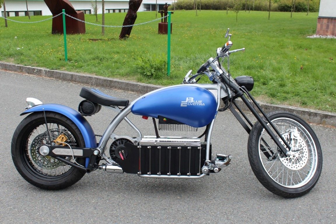 obrázek: První český elektromotocykl vznikl na ZČU