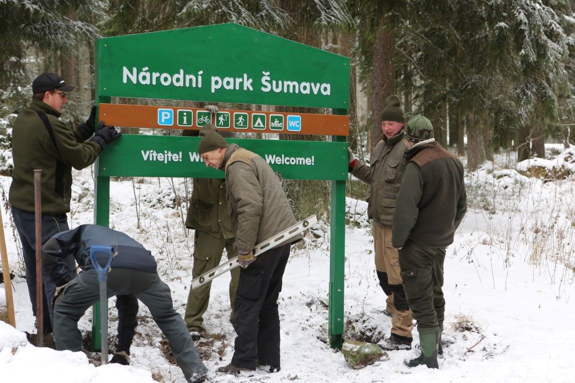 obrázek: Šumava má novou uniformu - Vítejte v NP Šumava! 