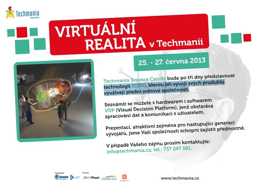 obrázek: Techmania otevírá od úterka dveře virtuální reality