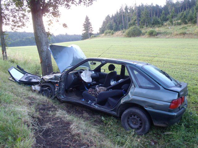 obrázek: Tužice na Klatovsku: Dvě nehody ve dvou dnech 