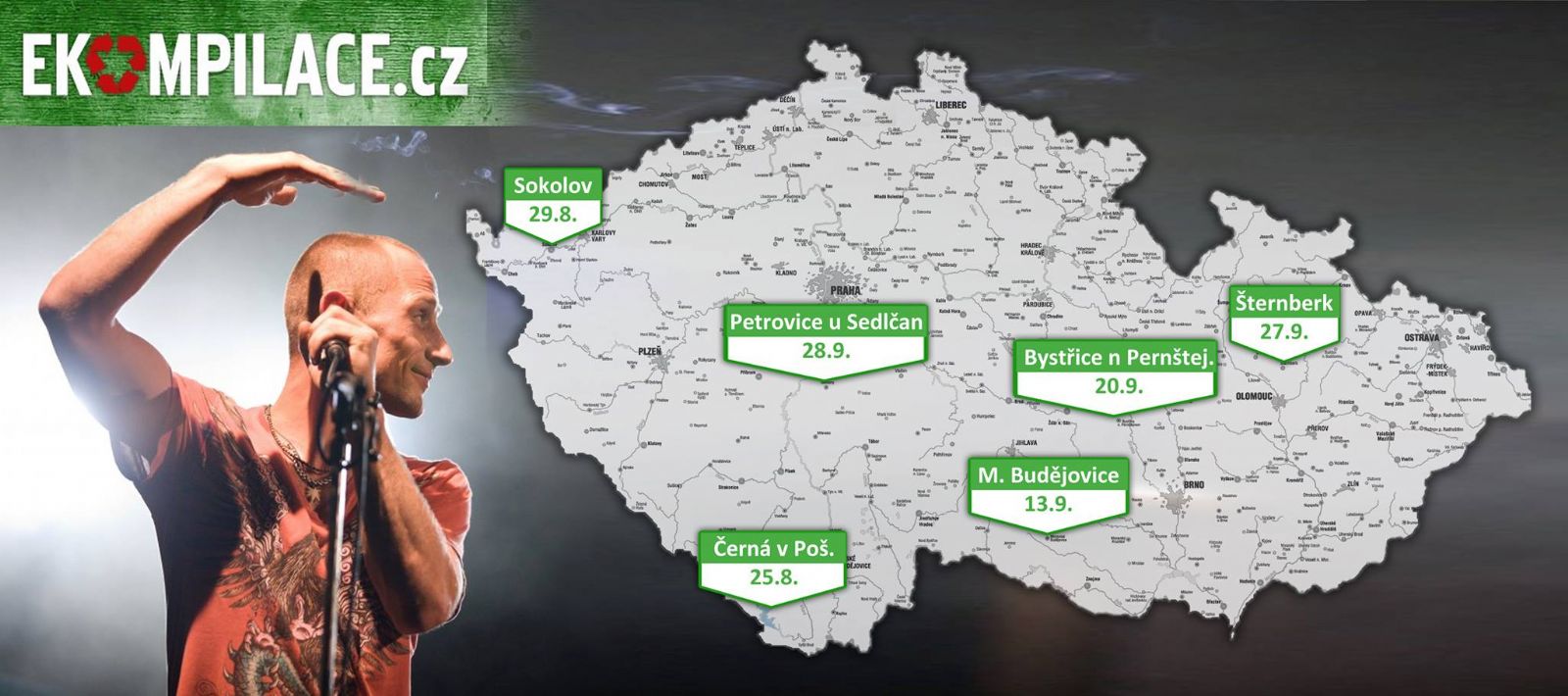 obrázek: V Černé v Pošumaví vystoupí  v neděli Wohnouti zdarma 