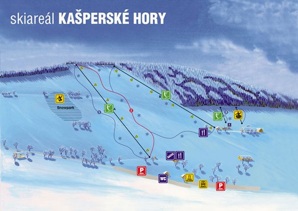 obrázek: V Kašperských Horách se už zasněžuje, slibují víc zábavy 