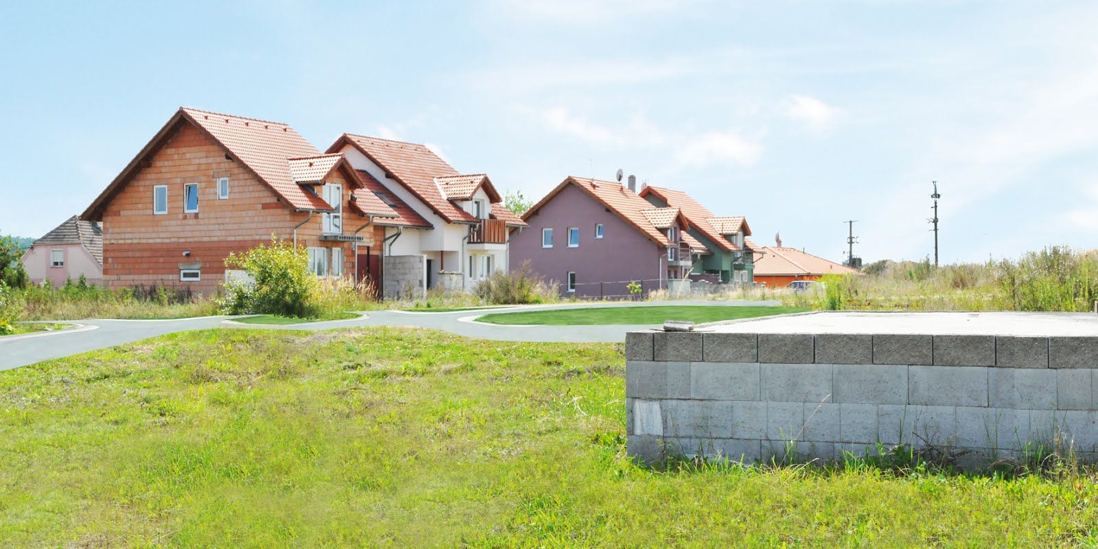 obrázek: V Líních se budou stavět energeticky úsporné domy