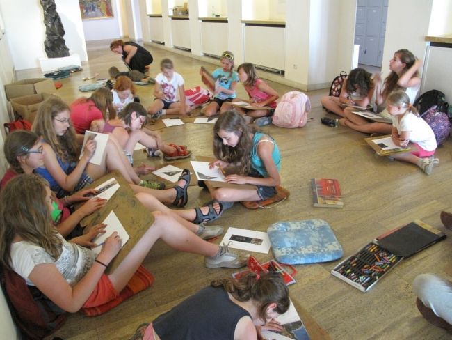 obrázek: Západočeská galerie zve děti na srpnové tvůrčí dílny
