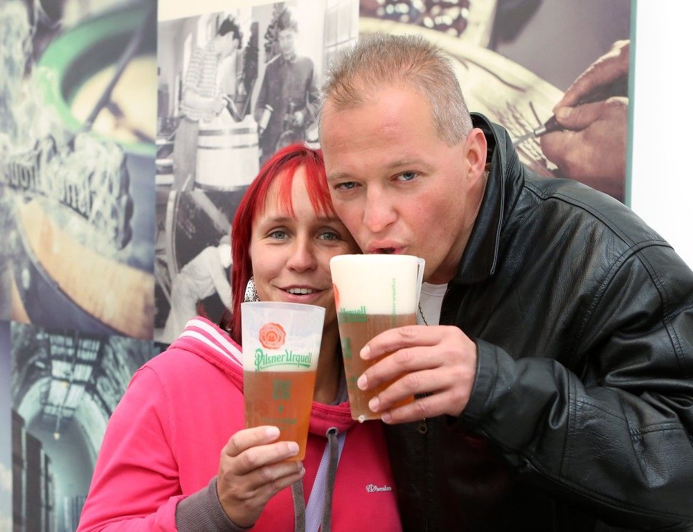 obrázek: Ekologický Pilsner Fest. Lidé vraceli kelímky a recyklovali plechovky