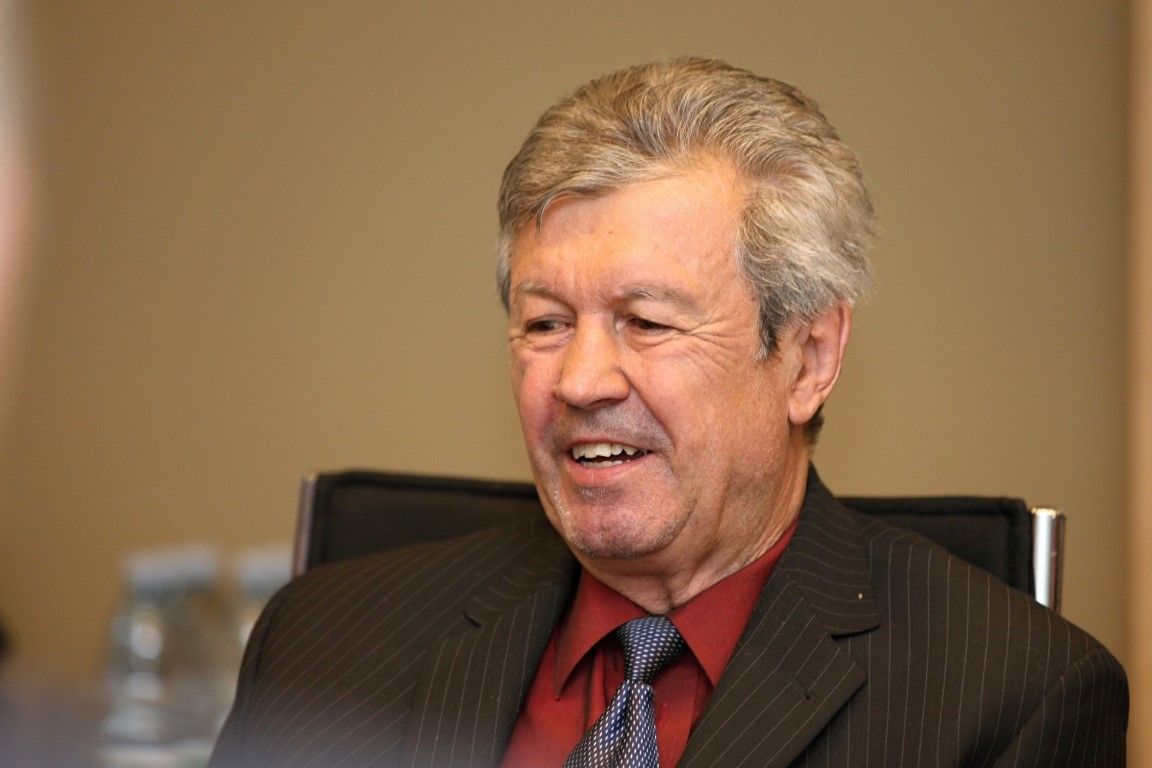 obrázek: Františku Plassovi popřál hejtman k sedmdesátinám