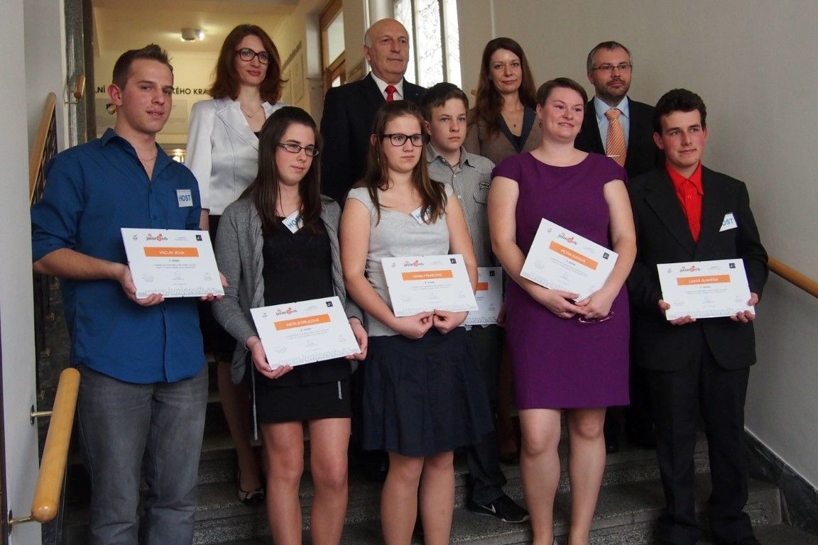 obrázek: Hartmanice, Řenče, Rokycany. Krajský Zlatý erb zná vítěze