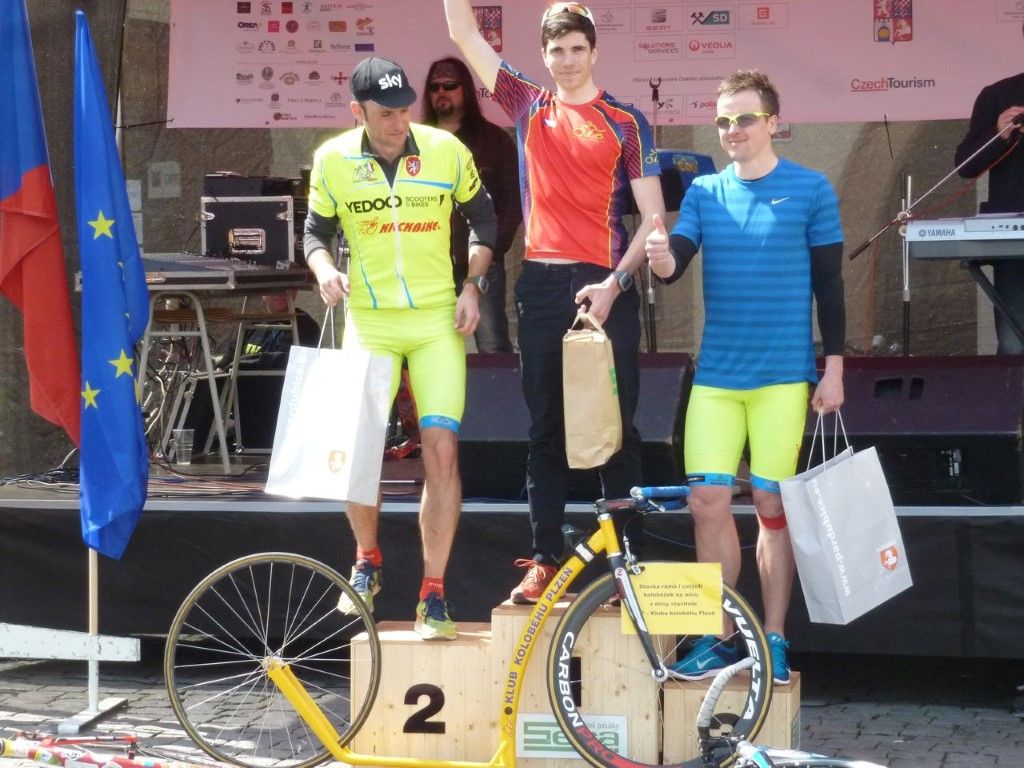 obrázek: Marek Kadlec vyhrál rozdílem třídy první koloběžkový závod sezony