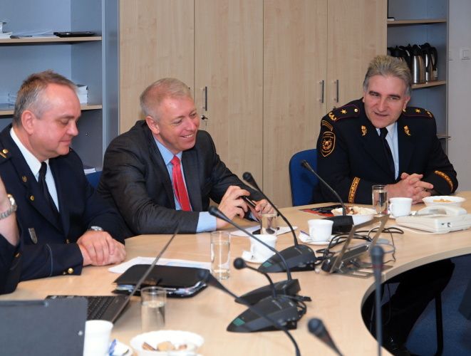obrázek: Ministr Chovanec navštívil generální ředitelství HZS ČR