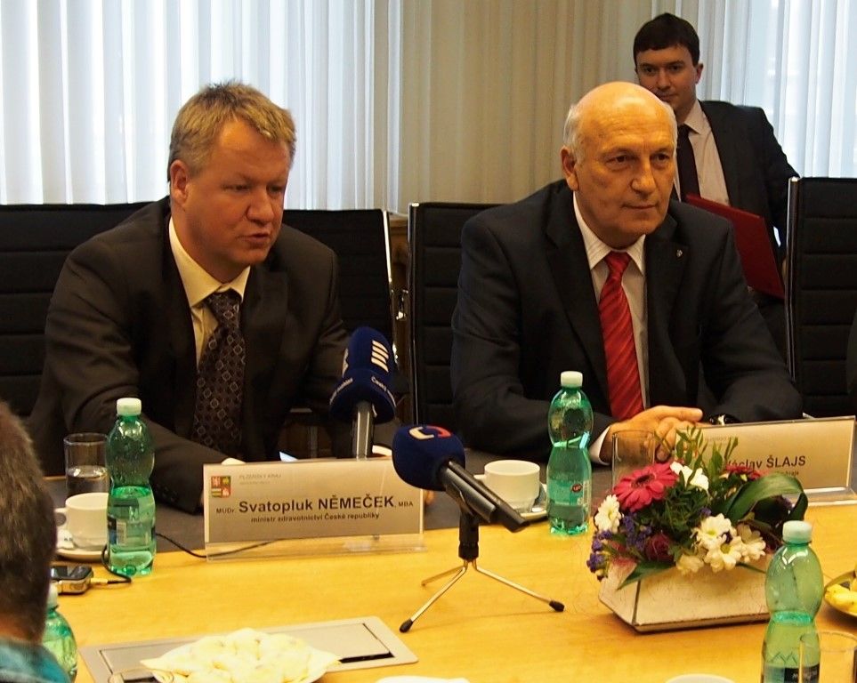 obrázek: Ministr zdravotnictví Němeček navštívil Plzeňský kraj