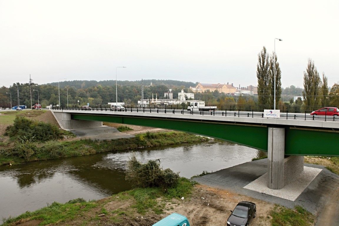 obrázek: Most přes Berounku v Jateční byl slavnostně otevřen