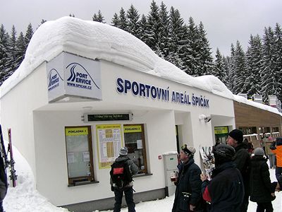 obrázek: Na Špičáku se lyžuje už jen na Spodní Šanci