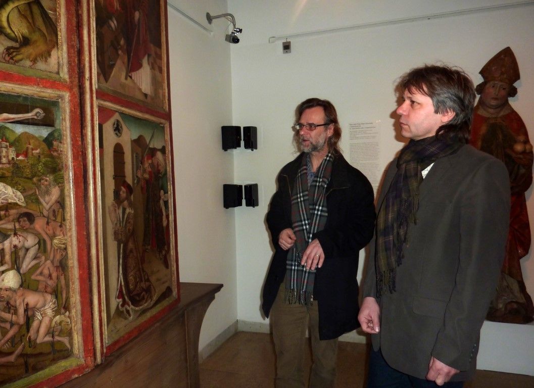 obrázek: Nový krajský radní Šobr navštívil Západočeskou galerii