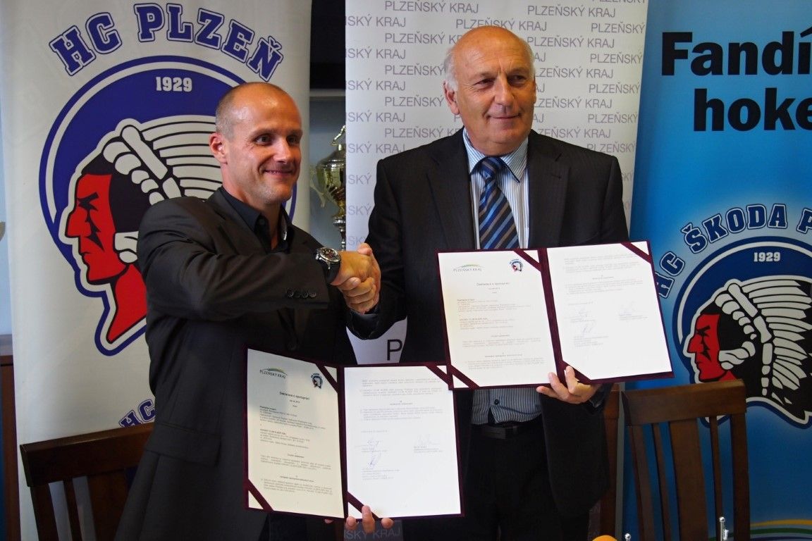 obrázek: Plzeňský kraj podpoří mládežnická družstva HC Škoda Plzeň 
